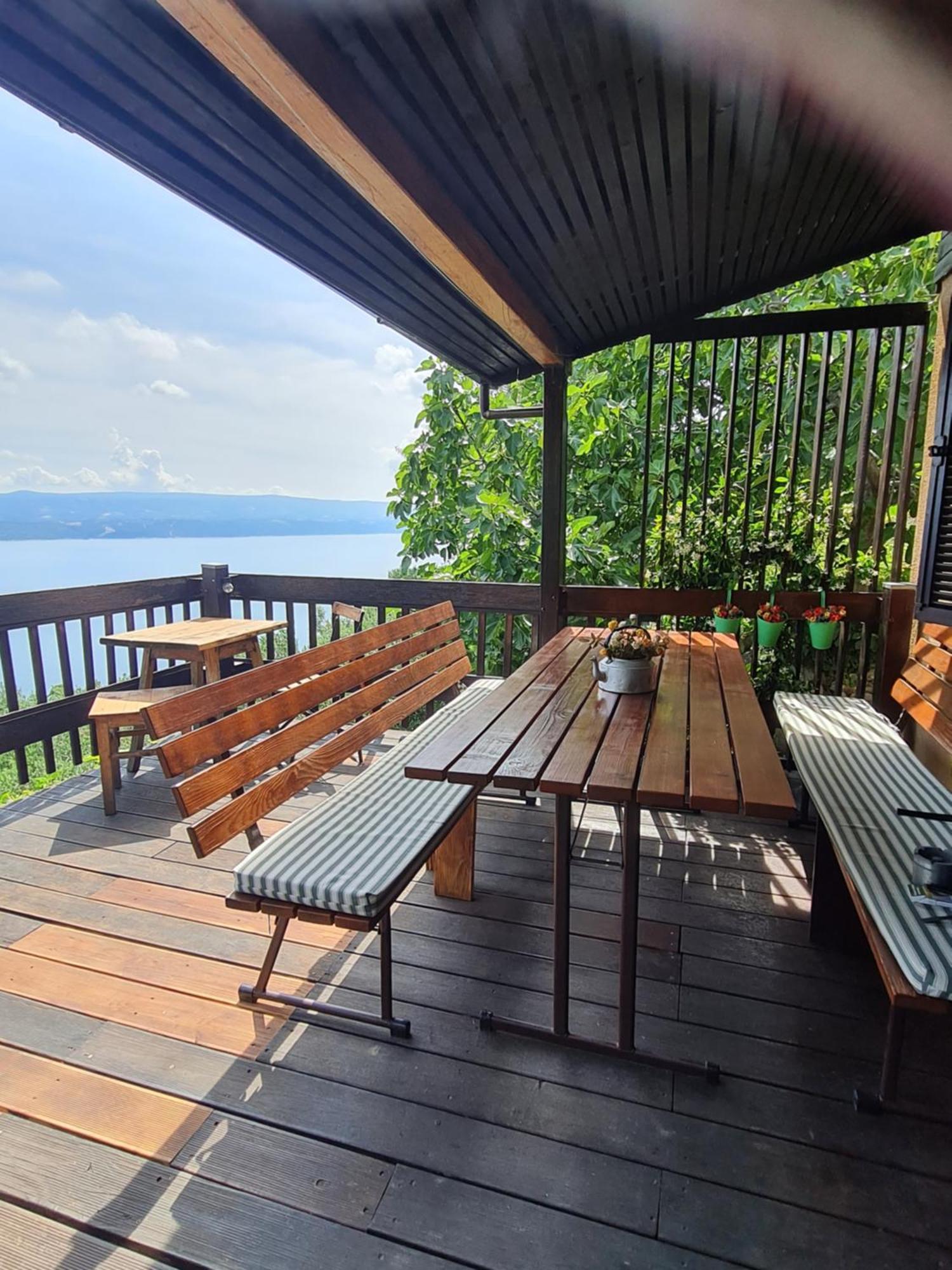 Charismatic Garden Cottage With Sea View Lokva Rogoznica Kültér fotó