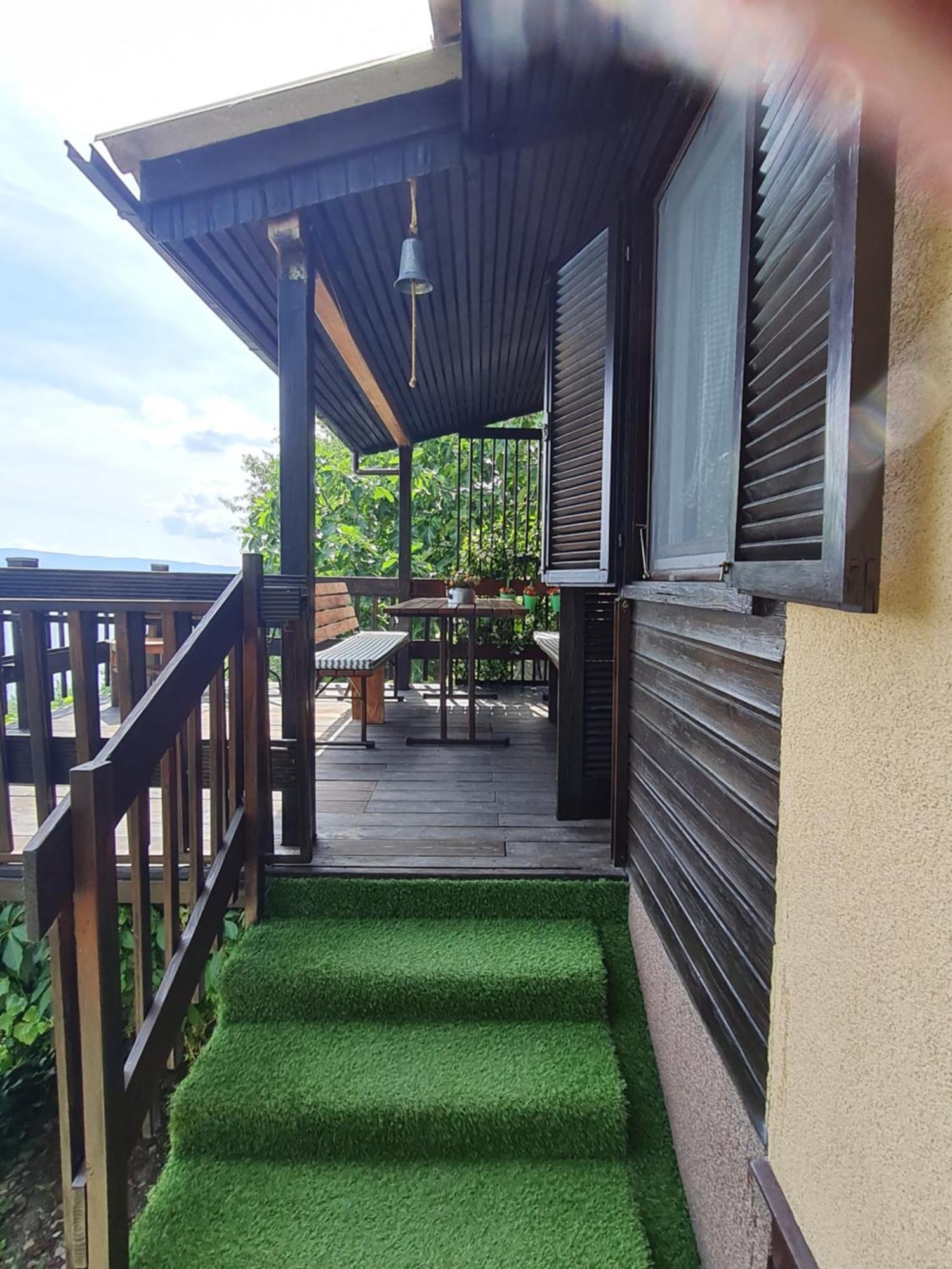 Charismatic Garden Cottage With Sea View Lokva Rogoznica Kültér fotó