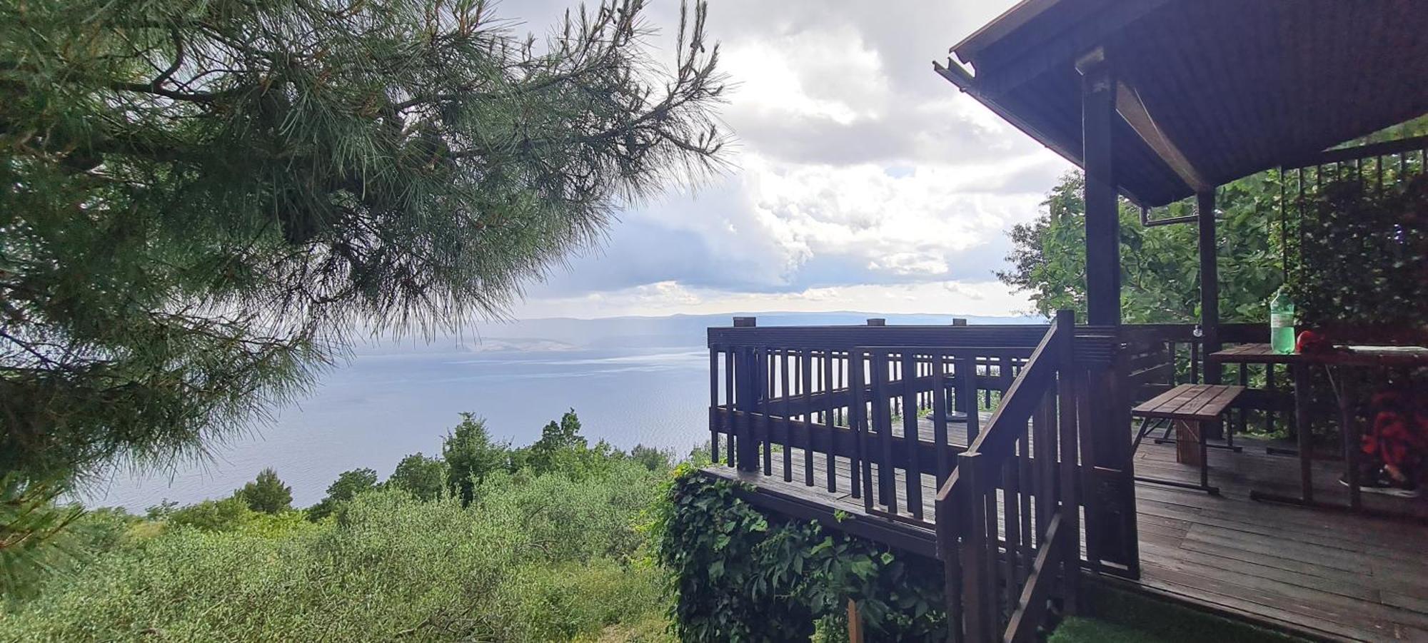 Charismatic Garden Cottage With Sea View Lokva Rogoznica Kültér fotó