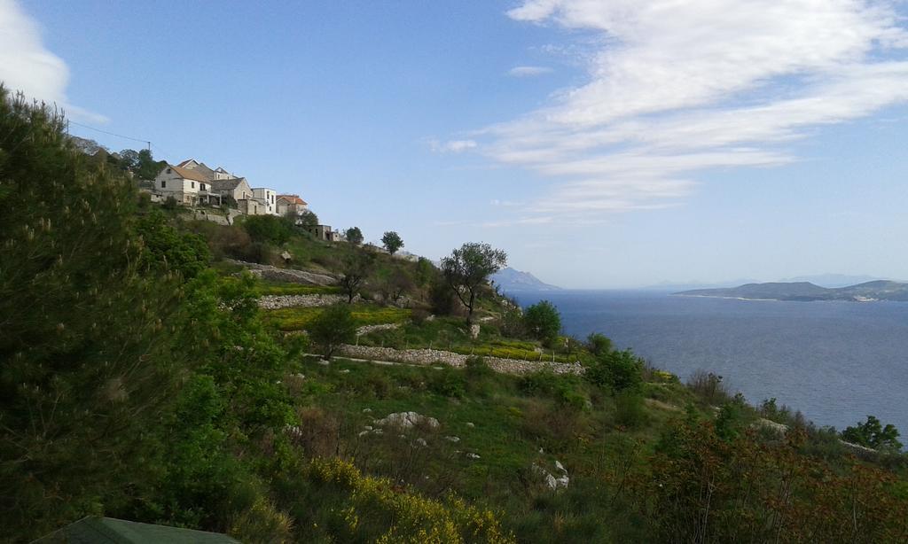 Charismatic Garden Cottage With Sea View Lokva Rogoznica Kültér fotó