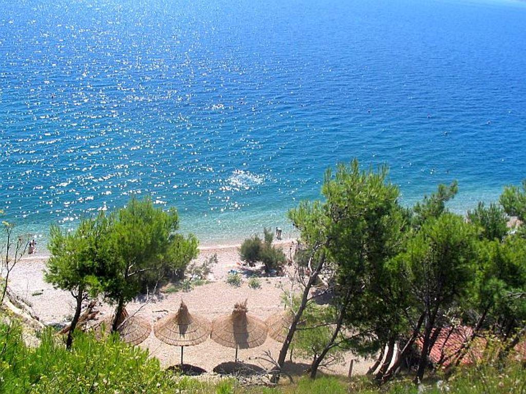 Charismatic Garden Cottage With Sea View Lokva Rogoznica Kültér fotó